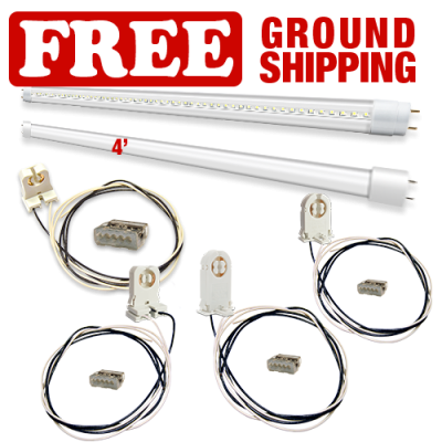 Led Tube Conversion Kit Led Conversion Kit For Fluorescent – KQZIQ