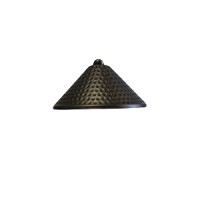 Outdoor landscape lighting low voltage B180 series AB finish solid brass path light chased shade