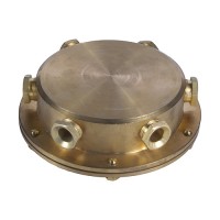 Underwater Junction box solid brass 6 outlet