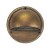 Outdoor low voltage hood architectural bronze solid cast brass round surface step light