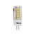 LED JC Style G4 bi-pin outdoor rated light bulb 3watt warm white 3000K 12volt AC