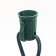 CLEARANCE LED outdoor green C9 Christmas light stringer, blank sockets, 12" spacing, 100ft, AWG18, SPT-1 rated, 120VAC