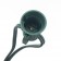 CLEARANCE LED outdoor green C9 Christmas light stringer, blank sockets, 12" spacing, 100ft, AWG18, SPT-1 rated, 120VAC