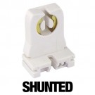 SHUNTED Fluorescent socket for T12 or T8 lamps