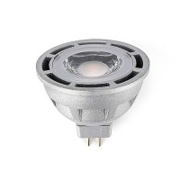 Architectural Grade LED MR16 GU5.3 Low Voltage Light Bulb Flood 3000K Smart Dim Silver