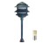 Outdoor LED landscape lighting verde green 3-tier pagoda path light warm white low voltage