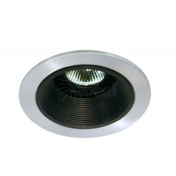 Baffle Trim Recessed Light Fixture Trim,For use with 4" recessed lights,Brushe 