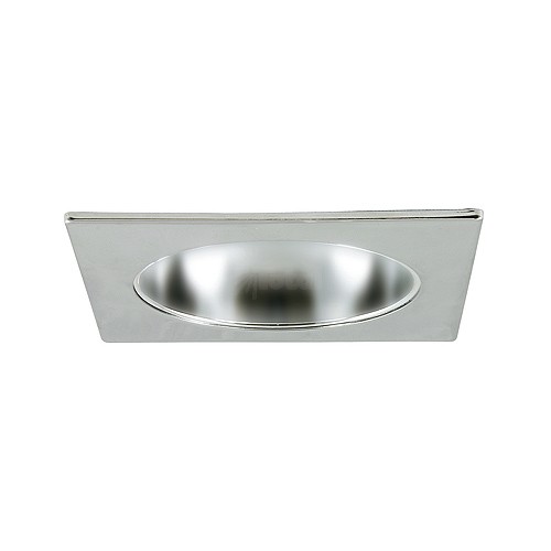 Bronze Decorative Recessed Ceiling Trim with Frosted Cylinder Glass