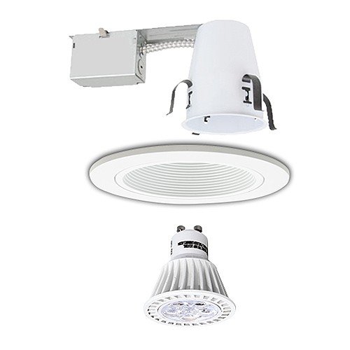 Door Spotlight Swivel Recessed LED bulbs portafaretti gu10 gu5.3 cob 