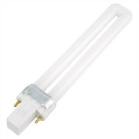 CFL 9watt PL bulb 1U 2-pin G23 41K 10,000 hrs 