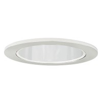 3" Low voltage recessed lighting clear chrome reflector chrome trim adjustable