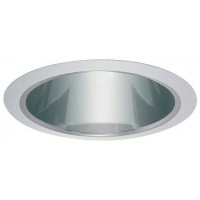 6" Recessed lighting Par 30 R 30 specular clear reflector trim