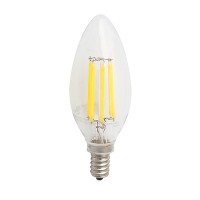 Recessed lighting LED vintage filament 4.5watt candelabra 5000K light bulb dimmable G-CAD4.5W50
