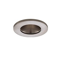 2" LED Mini Recessed lighting satin nickel reflector satin nickel trim CCT selectable dimmable