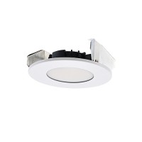 4" LED Round Slim Recessed lighting white trim CCT Selectable dimmable junction box