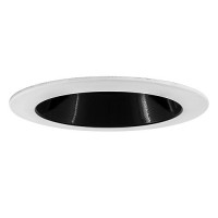6" LED Smart-Dim, Dim to Warm Advanced Recessed lighting LED retrofit black reflector white trim 3000K-1600K