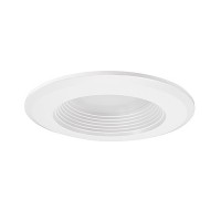 CLEARANCE 3" LED recessed ceiling lighting white baffle trim natural light 4000K dimmable