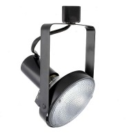 PAR38 BLACK gimbal ring track light fixture head