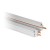4' Power Track architectural white 3-wire H-style