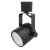 LED BLACK mini round track light warm white GU10 MR16 120volt bulb