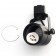 GU10 MR16 BLACK mini round track light fixture head