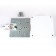 Track lighting Architectural WHITE T-bar live end power feed connector 3-wire H-style single circuit